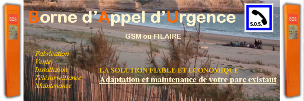 Bienvenue sur notre site web - borne d'appel d'urgence 2E2CP